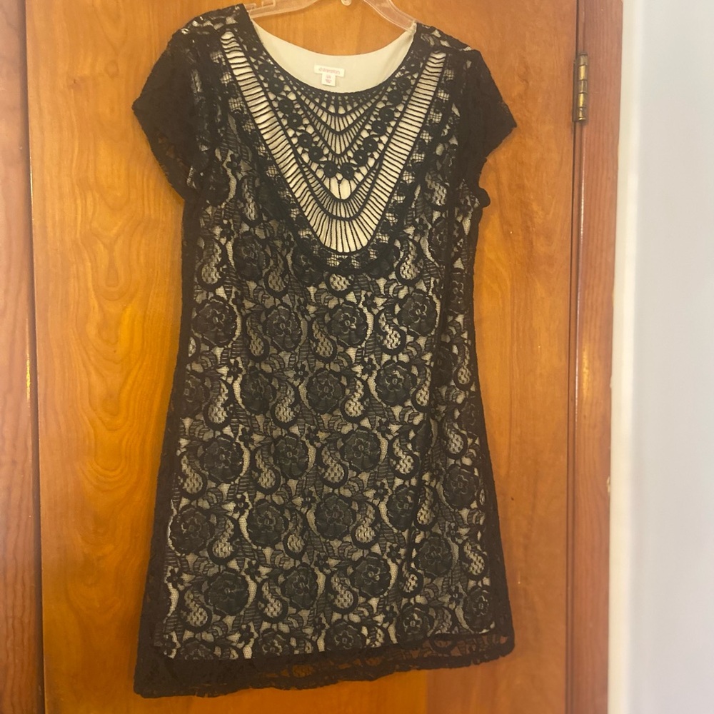 Xhilaration Overlay Cocktail Dress